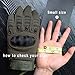 Reebow Gear Military Hard Knuckle Tactical Gloves Full Finger for Army Gear Sport Shooting Paintball Hunting Riding Motorcycle Army Green M