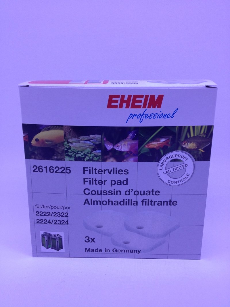 Eheim External Fine Filter Pads, 3-Piece
