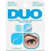 DUO Strip Lash Adhesive Clear/White &ndash; Long-Lasting Eyelash Glue for False Lashes, Strong Hold Lash Glue Dries Invisible, 0.25 oz