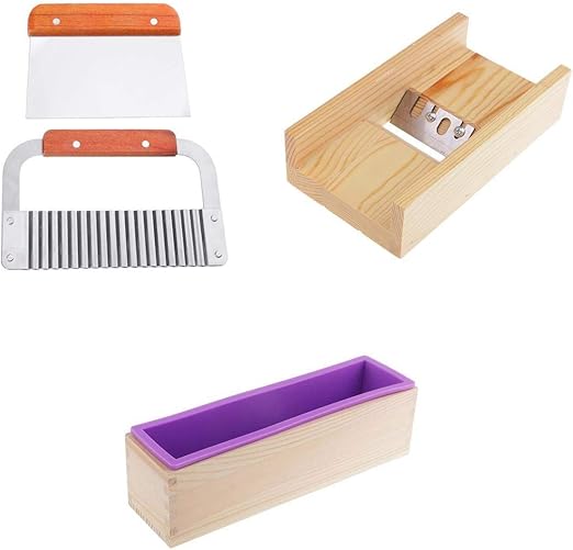 Nobranded Molde de Silicona Rectangular para Jabón, Caja de ...