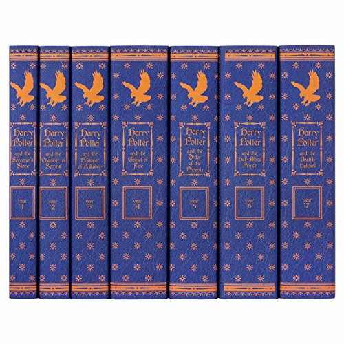 Harry-Potter-Ravenclaw-House-Boxed-Set-Seven-Volume-Hardcover-Book-Set-with-Custom-Designed-Juniper-Books-Dust-Jackets-Author-JK-Rowling