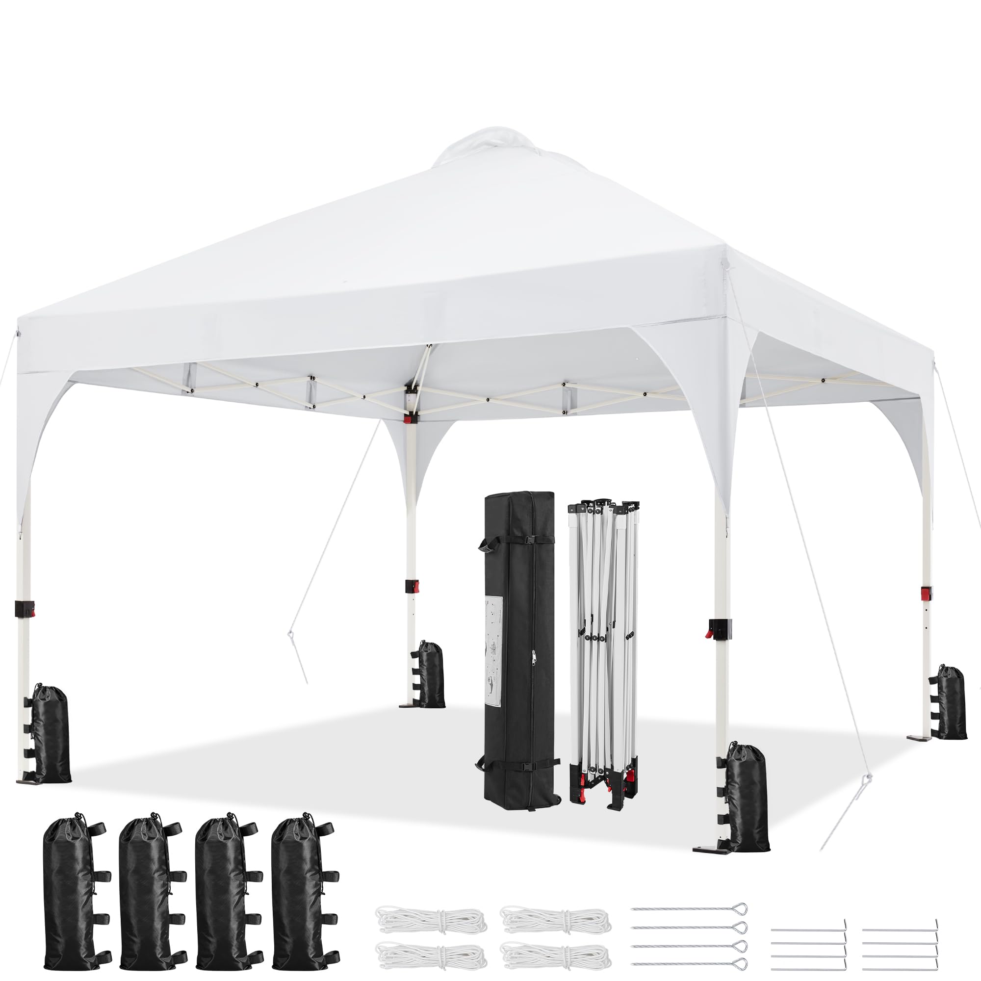 Yaheetech 12x12 Pop Up Canopy Tent with Vent, Easy