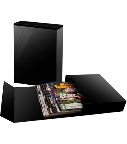 その他 Stash 20 DVD Magazine Amazon.com: BCW Magazine File Holder - Black | Holds 20 Magazines