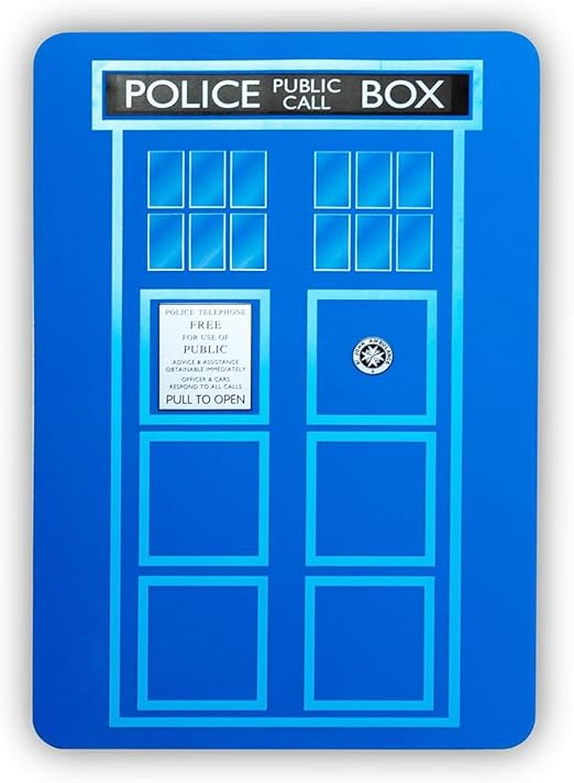 Amazon Com Doctor Who Tardis Cutting Board Flexible Silicone