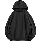 ANRABESS Women Hoodies Oversized Fleece Long Sleeve Comfy Casual Basic Pullover Sweatshirts 2025 Fall Outfits Y2K Clothes