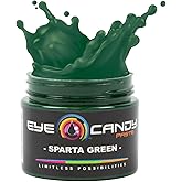 Eye Candy Resin Pigment Paste – Highly Pigmented Epoxy Color, 2 oz, Solid Non-Metallic, Mixable for Custom Shades (Sparta Green)