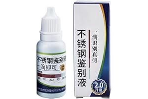 Stainless Steel Test Liquid,15ml Tableware Detection Liquid | Rapid Testing Reagent for Stainless Steel Tableware, Building M