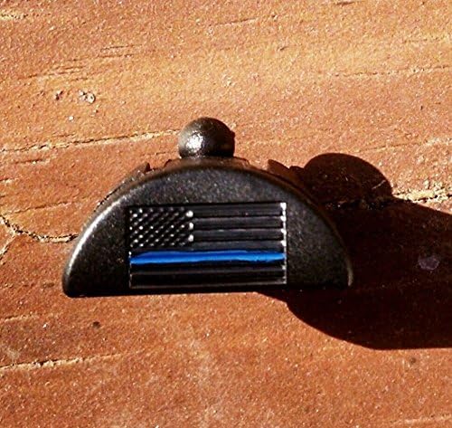 JP-4 Slug Plug Engraved with USA Flag; Painted Thin Blue Line; Fits Gen 1-3 GLOCK Pistols; Model 21 SF ONLY