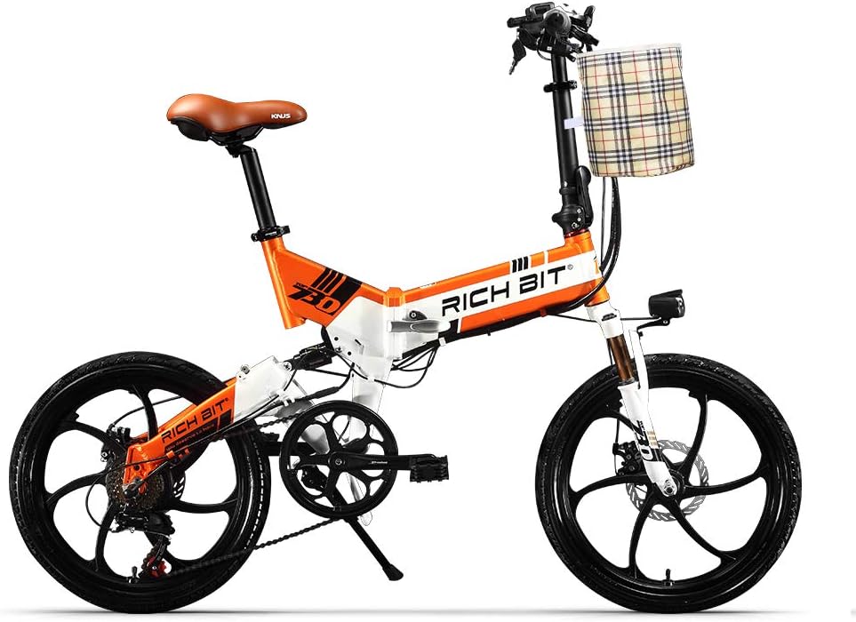 RICH BIT ZDC RT-730 Folding e-bike 20 inch elecrtic bike 48v 8ah hidden battery 【tax free】