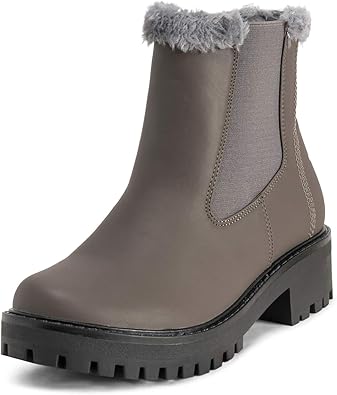 rubber sole heel boots