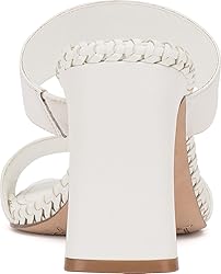 Vince Camuto Women's Kaden Heeled Sandal, Bianco, 7