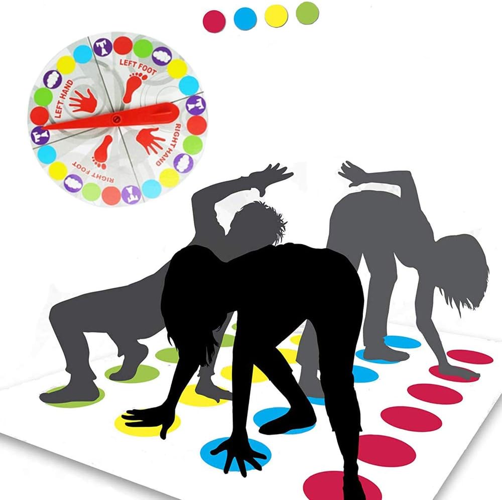 Funny Balance Floor Gaming Pad Mat, Family Team Game, Party Game, Balance Skills Game for Kids and Adults