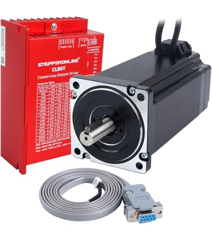 Amazon.com: HQHSGCGVA Nema42 Closed Loop servo Motor 20N.m 2880oz-in Stepper  Motor 3-Phase Driver : Industrial & Scientific
