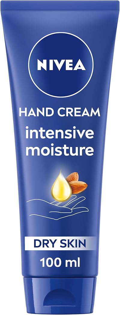 NIVEA Intensive Moisture Hand Cream 100ml with Almond Oil & Shea Butter