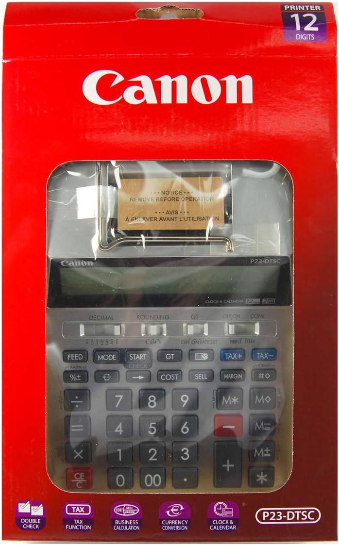 Canon P23DTSC II Printing Calculator Amazon.co.uk Office Products