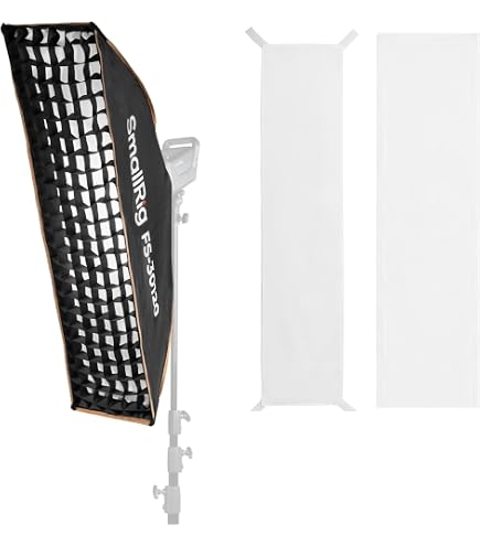 Godox SB-FW30120 Softbox Met Grid 30x120 Cm - Voor Ledlampen En Studio