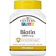 21st Century Biotin, 5,000 mcg, 110 Capsules