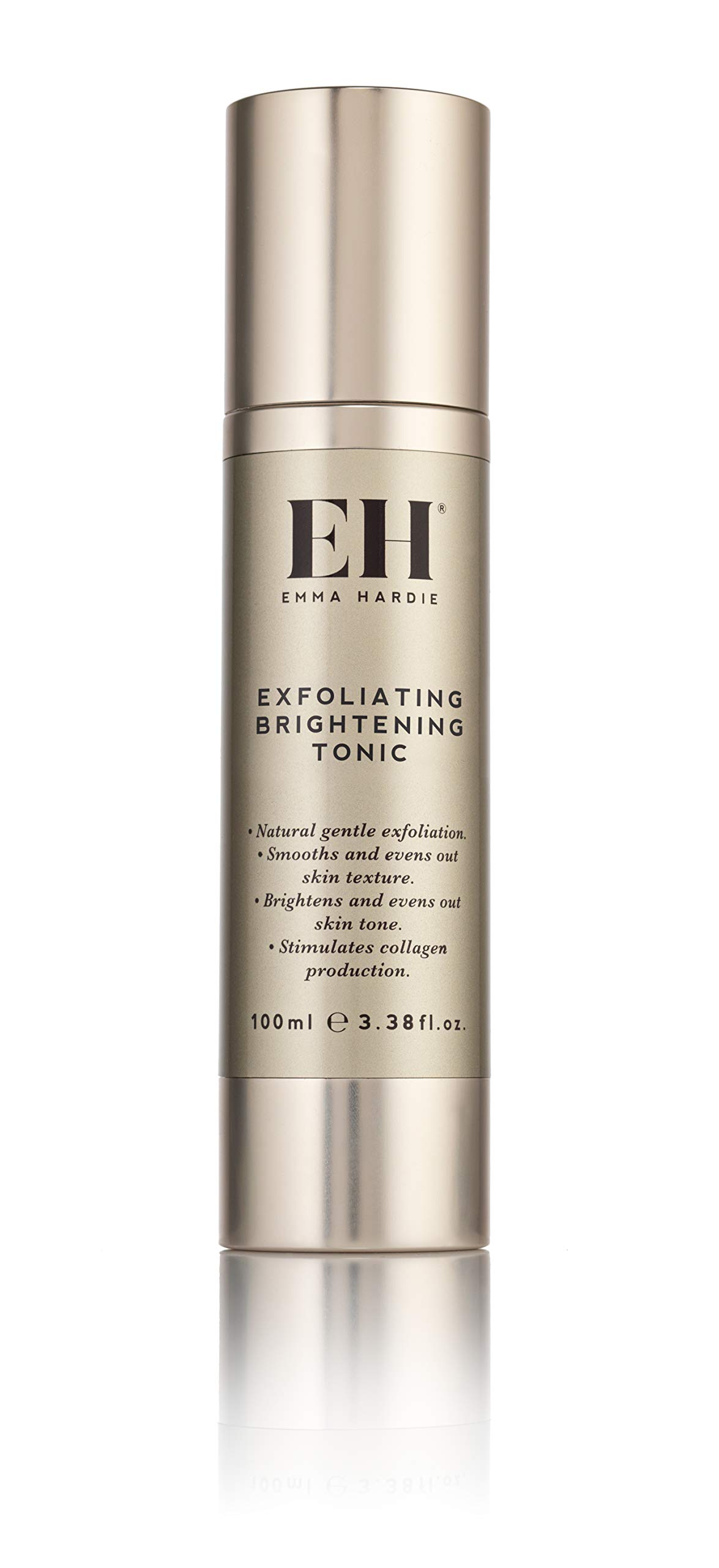 Emma Hardie 100ml Exfoliating Brightening Tonic with AHA & BHA, Reduces Signs of Ageing and Increases Skin Elasticity, Smooths & Revitalises Skin, Suitable for Sensitive Skin, Vegan & Cruelty Free