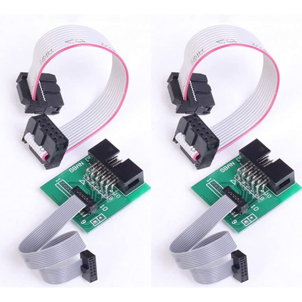 Fasizi 2pcs Bluetooth 4.0 Sniffer CC2540 zigbee CC2531 USB dongle BTool Downloader Cable