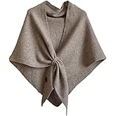 Winter Shawl Wraps Women Knitted Shawls and Wraps Cardigan Cape Wool Pashmina Shoulder Top Sweater Shawl Scarf 2025
