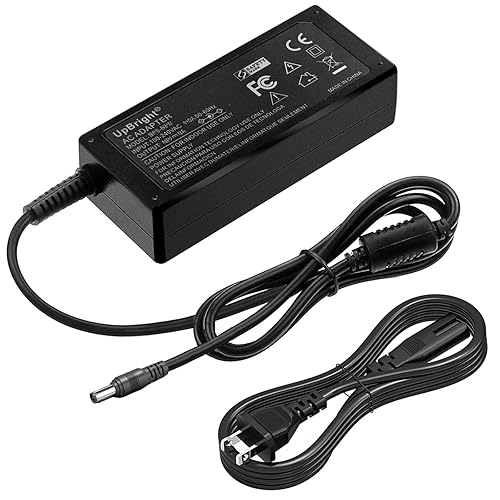 UpBright 24V AC/DC Adapter Compatible with Logitech G25 G27 G29