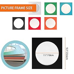 YIYINOE 8x8 Picture Frame Set of 6,Paper Photos