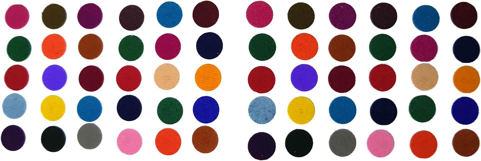 200 Multi colour round Indian Bindi Bollywood style Hindu craft bindi 2 MM to 14 MM