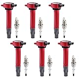 Pindex 6 Pack Ignition Coils and Iridium Spark