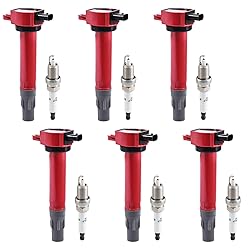 Pindex 6 Pack Ignition Coils and Iridium Spark