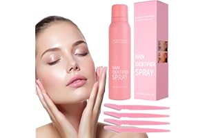 SUPREH Hair Identifier Spray for Face Shaving: Dermaplane Spray and Razor Set - Identifying Fine Hair Peach Fuzz and Moisturizing Skin Before Dermaplaning 120 ml