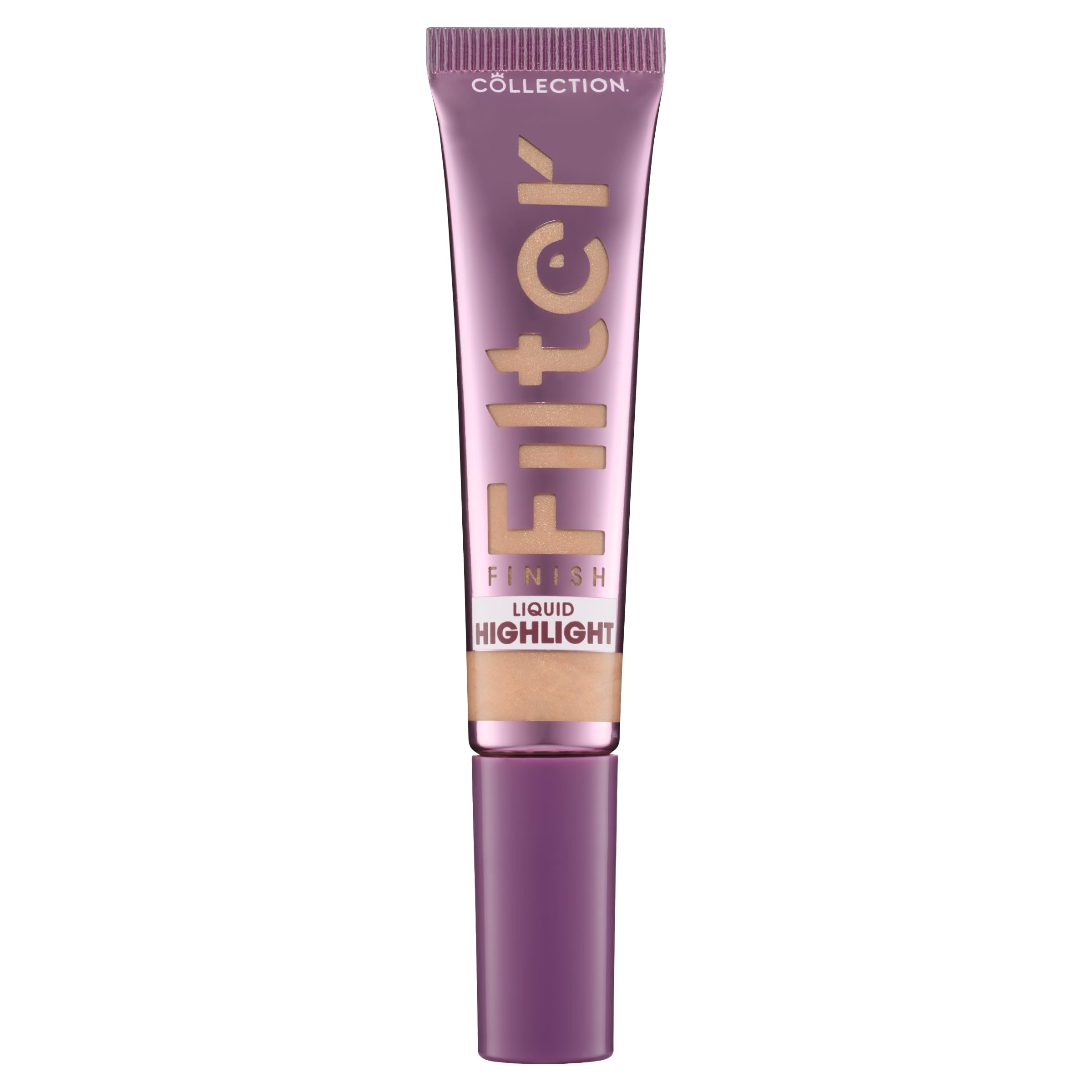 Collection Cosmetics Award Winning Filter Finish Liquid Blush Wand, Highlighting & Illuminating, 12ml, Strobelight, Vegan