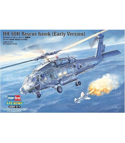Amazon.com: Hobby Boss HH-60H Rescue Hawk Late Version Airplane