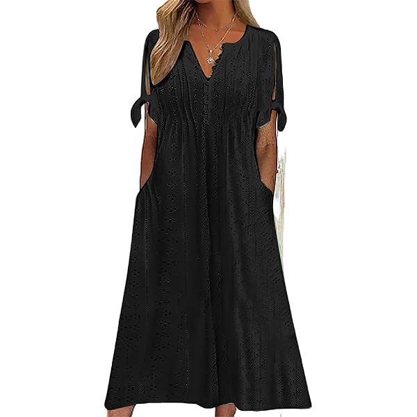 slim fit dress slacks Floral Keepsake Eyelet Midi Dress – Impressions Online Boutique main image 0