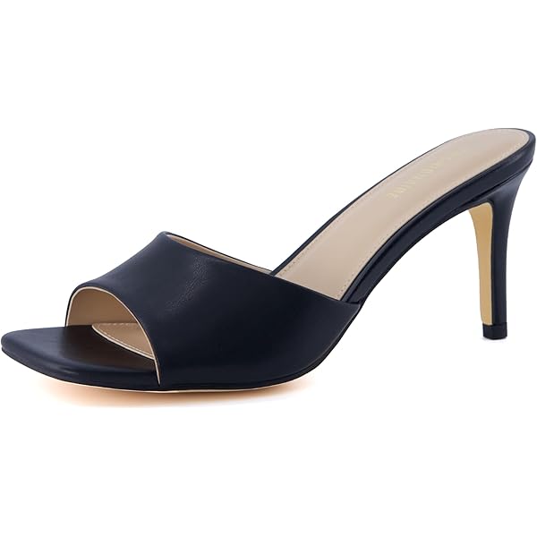 Sandali Donna CUSHIONAIRE Pippa Intrecciati In Pelle Vegana – Con Memory Foam, Nero EU 38