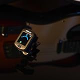 AUPHY Rechargeable Clip-On Tuner Guitar Ukulele Violin 440Hz LED Display view 6