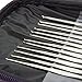 Mixed Aluminum Handle Crochet Hook Knitting Knit Needle Weave Yarn Set Full Kit,Crocheting Kits with PU Case
