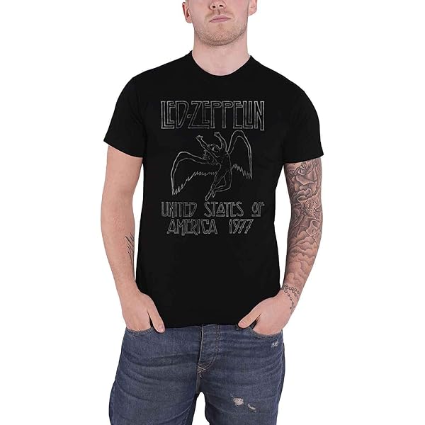 LED ZEPPELIN Tシャツ XL Oversized Led Zeppelin T-Shirt | Ardene