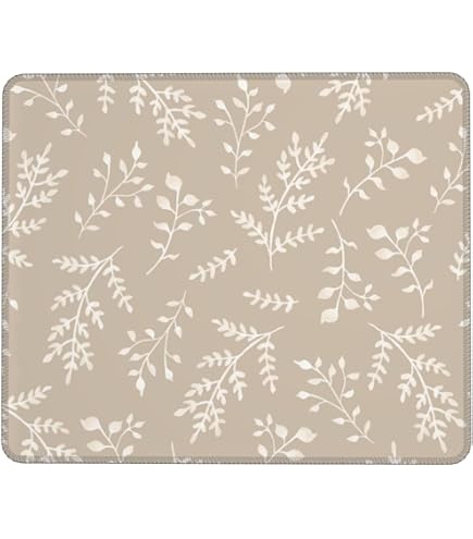 Butterfly Mouse Pad | Blue And Black Aesthetic Design | 8.3x10.3 Inch Non-Slip Base