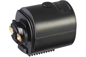 Uonlytech Pendant Track Adapter Track Lighting Adapter Track Light Power Adapter for 110V Pendant with Wire Cord (Black)