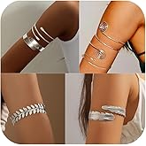 Frodete Arm Cuff Bracelet for Women Gold Upper Arm Jewelry Bangle Cuff Bracelets Starfish Shell Beach Jewelry Trendy Stuff Gifts