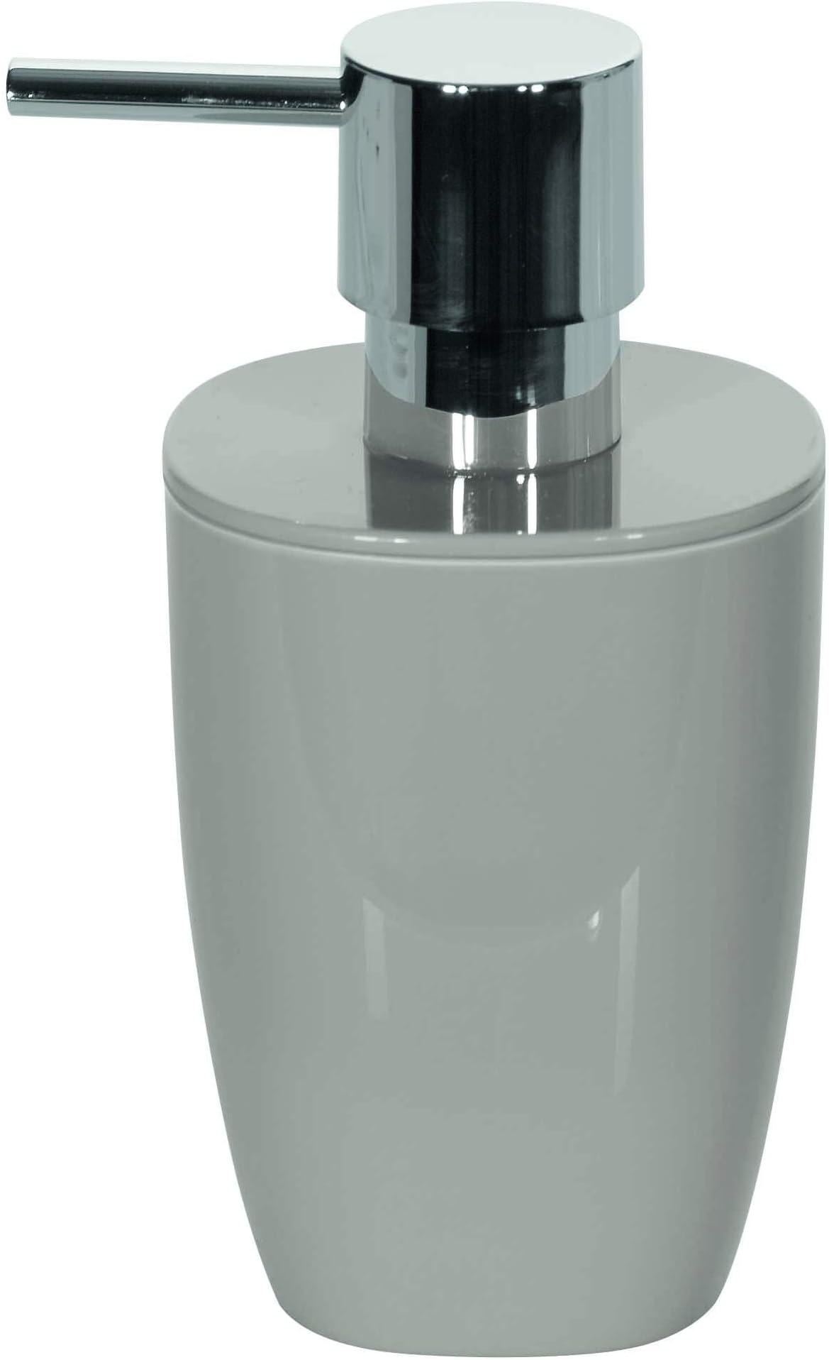 Spirella Pure soap dispenser bathroom accessories, polystyrene, 15 x 7.5 x 7.5 cm, Polystyrene, taupe, 15 x 7.5 x 7.5 cm