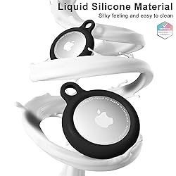 oakxco for Airtag Keychain Silicone, Airtag Holder