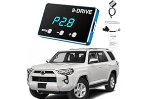 MCFAD·YX Throttle Response Controller 9 Drive Modes Smart Electronic Racing Accelerator Compatible with Toyota 4Runner Tundra Land Cruiser (J200) Prius Camry Corolla Lexus GX 460(898)
