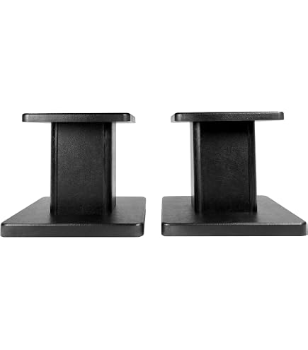 Supports De Moniteur Studio Fluid Audio DS8 - Paire, Réglables En Hauteur Et Inclinaison, Pour Haut-parleurs Jusqu'à 8 Pouces