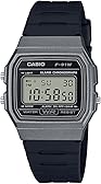 Casio F91W Series | Digital Watch | Water Resistant | LED Light | 1/100 SEC Stopwatch | Regular Time Keeping (HR, Min, SEC, PM, Date, Day) | Daily Alarm | Lightweight | 7 Year Battery