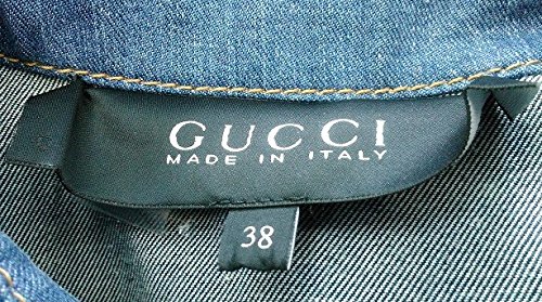 はこぽす対応商品 中古 ネイビー ブルー ゴールド レディース ワンピース Gucci グッチ B07f7z172z ワンピースチュニック Slm Pe Gov Br