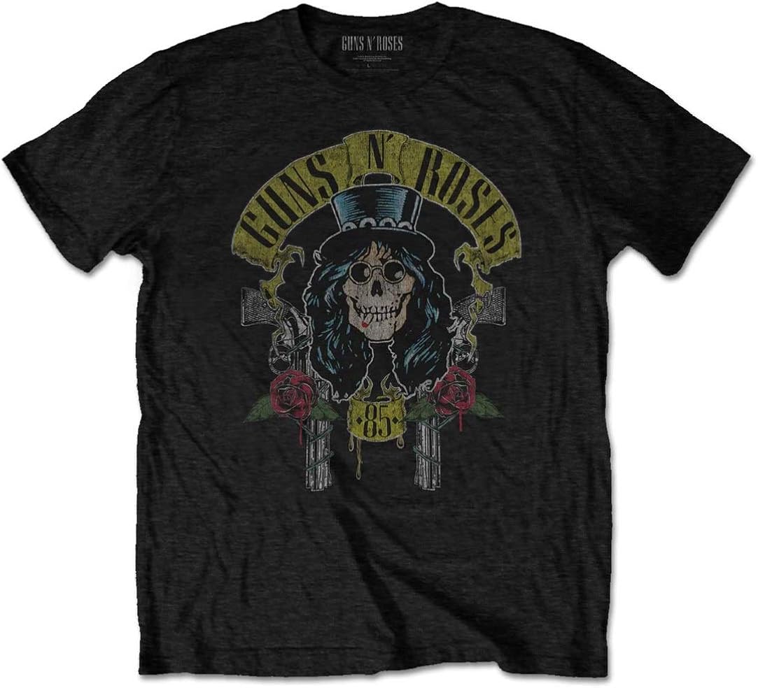 Guns N' Roses 'Slash 85' TShirt (2 Extra Large) Clothing