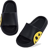 Guyarns Big Kids Cloud slides,Boys Girls Slides Non-slip Summer Beach Pool Shoes Toddler Cartoon Slides Sandals Indoor&Outdoor Garden Slippers Shower Shoes