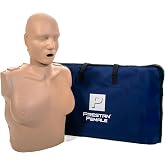 PRESTAN CPR Training Manikin, Female, Single Adult, Dark Tone | Build CPR confidence with realistic female anatomy and visible rate feedback for classroom instruction.