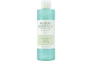 Mario Badescu Glycolic Acid Toner for Dry and Combination Skin, Alcohol-Free Facial Toner for Aging Skin, Formulated with Exfoliating Glycolic Acid & Antioxidant Grapefruit Extract